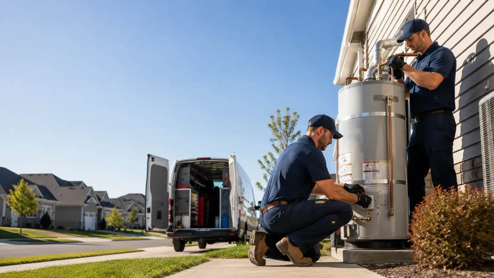 Water Heater Installation in Unity, WI